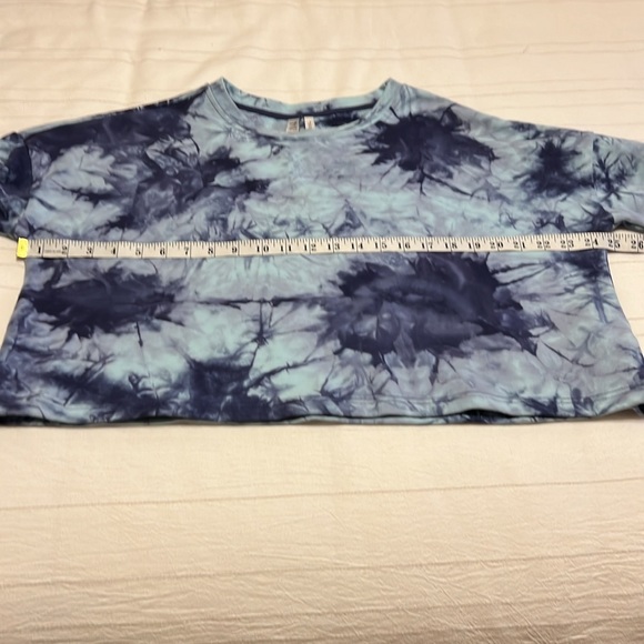 Z by Zella Tie Dye Crop Sweatshirt - Picture 6 of 7